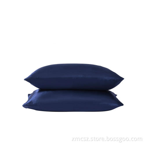 Solid 100% Satin Silk Standard Sleeping Pillow Case